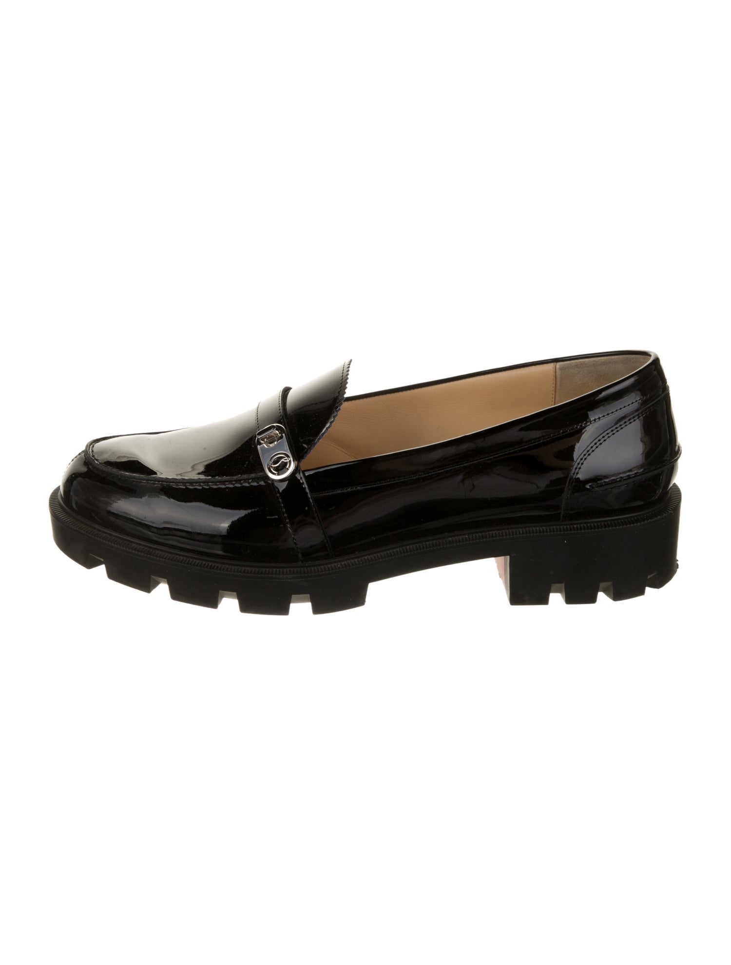 Christian Louboutin Patent Leather Loafers