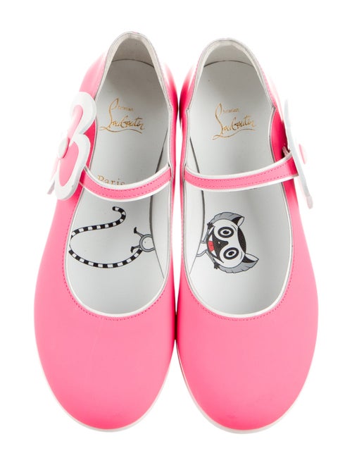 Christian Louboutin Girls' Leather Ballet Flats