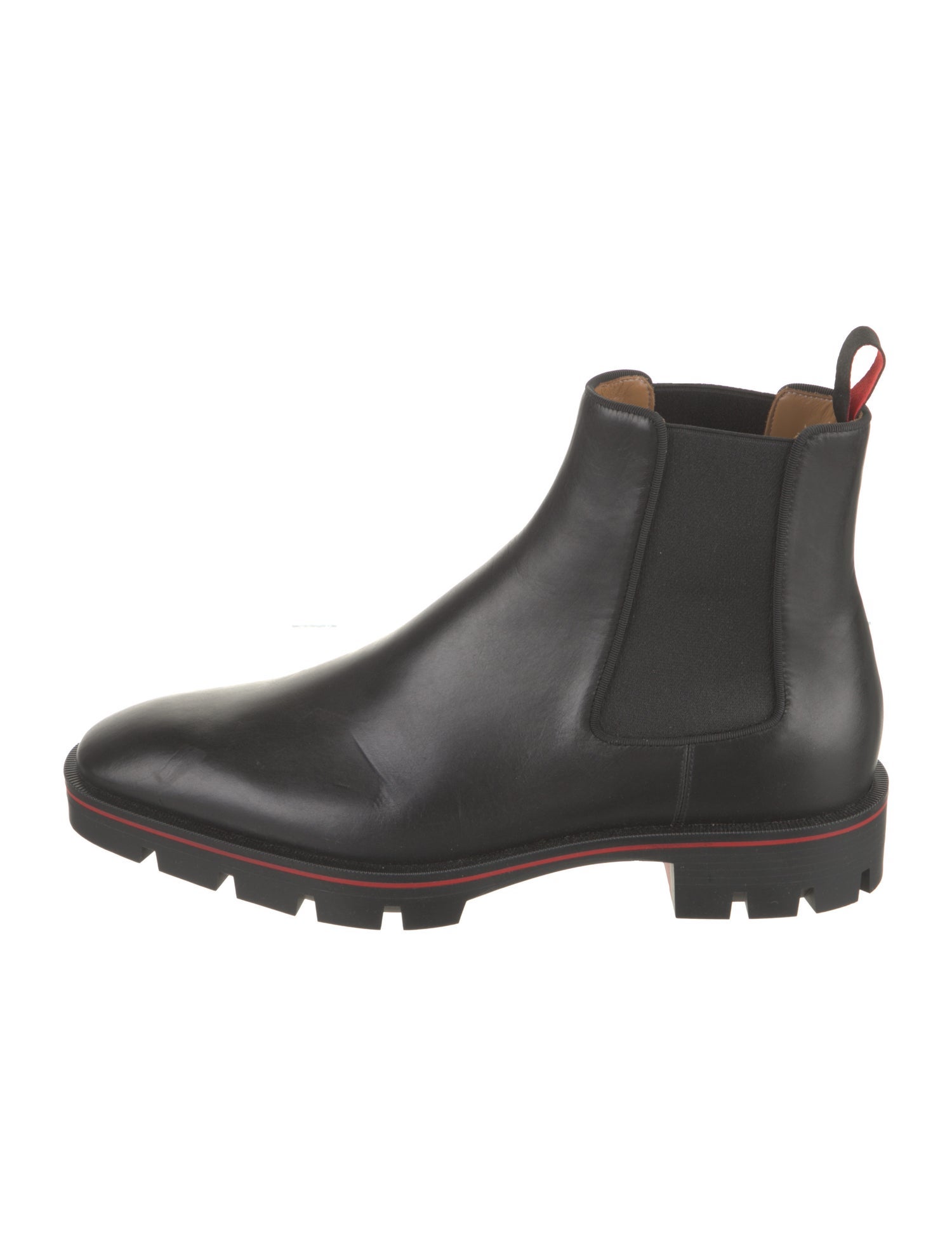 Christian Louboutin Leather Chelsea Boots