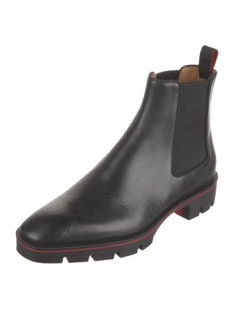 Christian Louboutin Leather Chelsea Boots