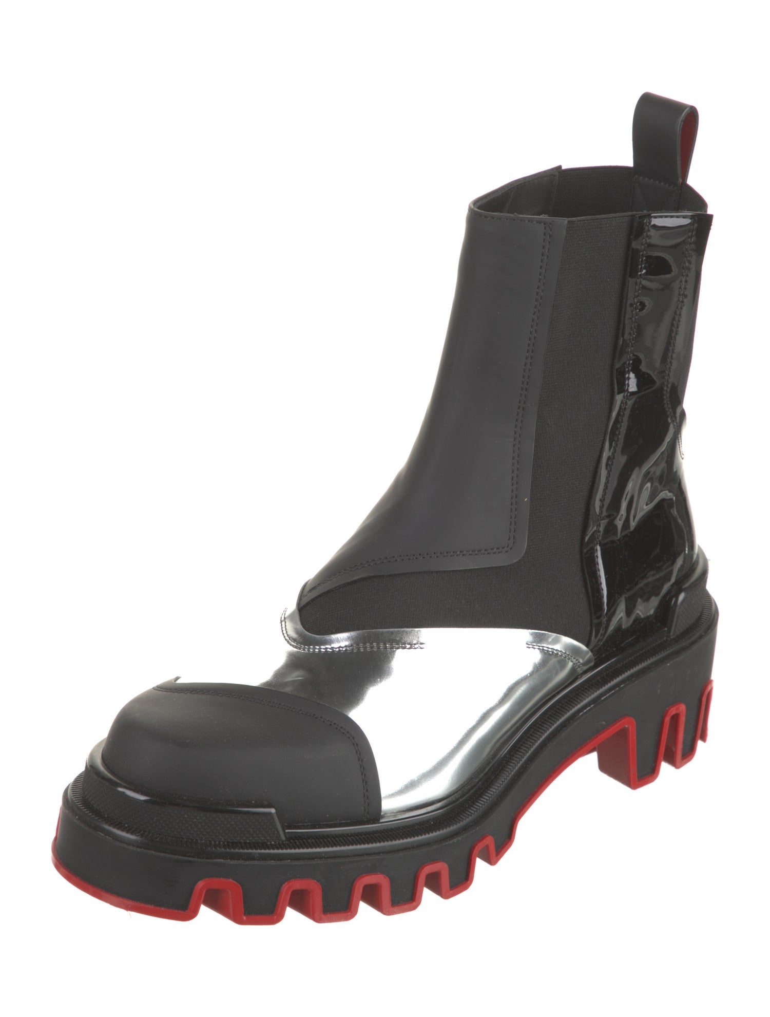 Christian Louboutin Leather Chelsea Boots