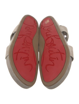 Christian Louboutin Suede Sandals