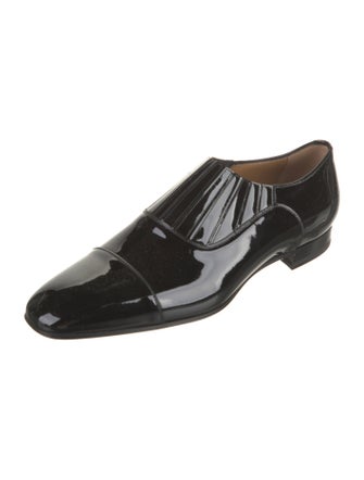 Christian Louboutin Patent Leather Dress Loafers