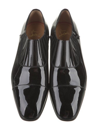 Christian Louboutin Patent Leather Dress Loafers