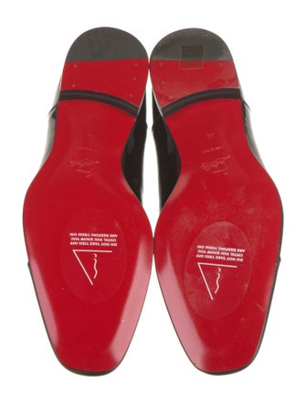 Christian Louboutin Patent Leather Dress Loafers