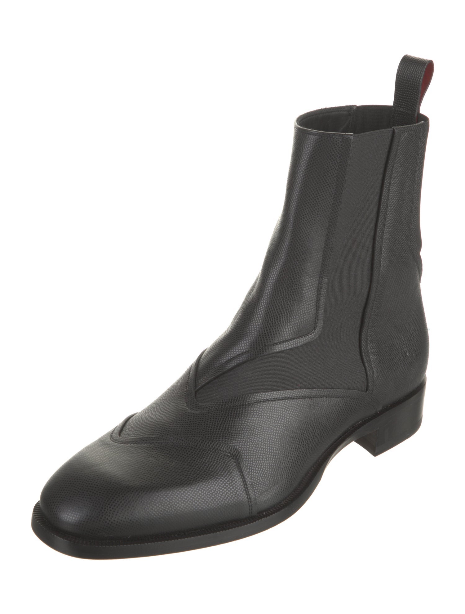 Christian Louboutin Leather Chelsea Boots