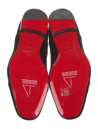 Christian Louboutin Suede Oxfords
