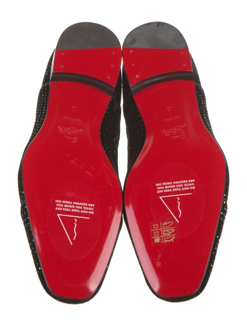 Christian Louboutin Suede Oxfords