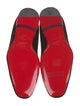 Christian Louboutin Suede Polka Dot Print Loafers