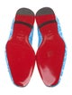 Christian Louboutin Leather Printed Loafers