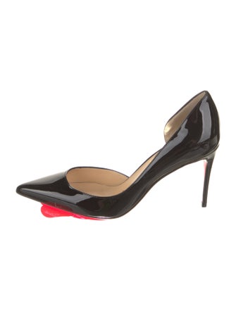 Christian Louboutin Patent Leather D'Orsay Pumps