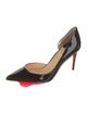 Christian Louboutin Patent Leather D'Orsay Pumps
