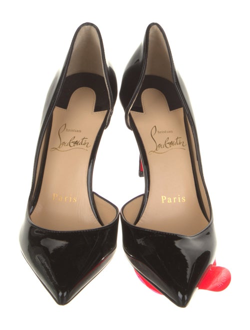 Christian Louboutin Patent Leather D'Orsay Pumps