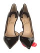 Christian Louboutin Patent Leather D'Orsay Pumps