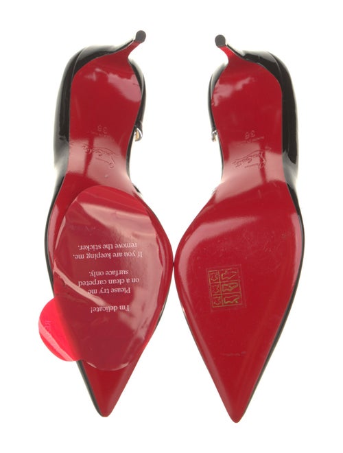 Christian Louboutin Patent Leather D'Orsay Pumps