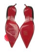 Christian Louboutin Patent Leather D'Orsay Pumps