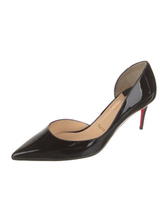 Christian Louboutin Patent Leather D'Orsay Pumps