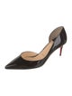 Christian Louboutin Patent Leather D'Orsay Pumps