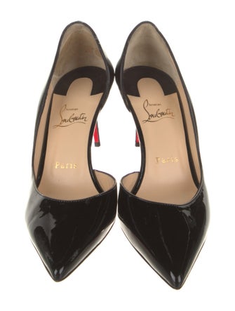 Christian Louboutin Patent Leather D'Orsay Pumps