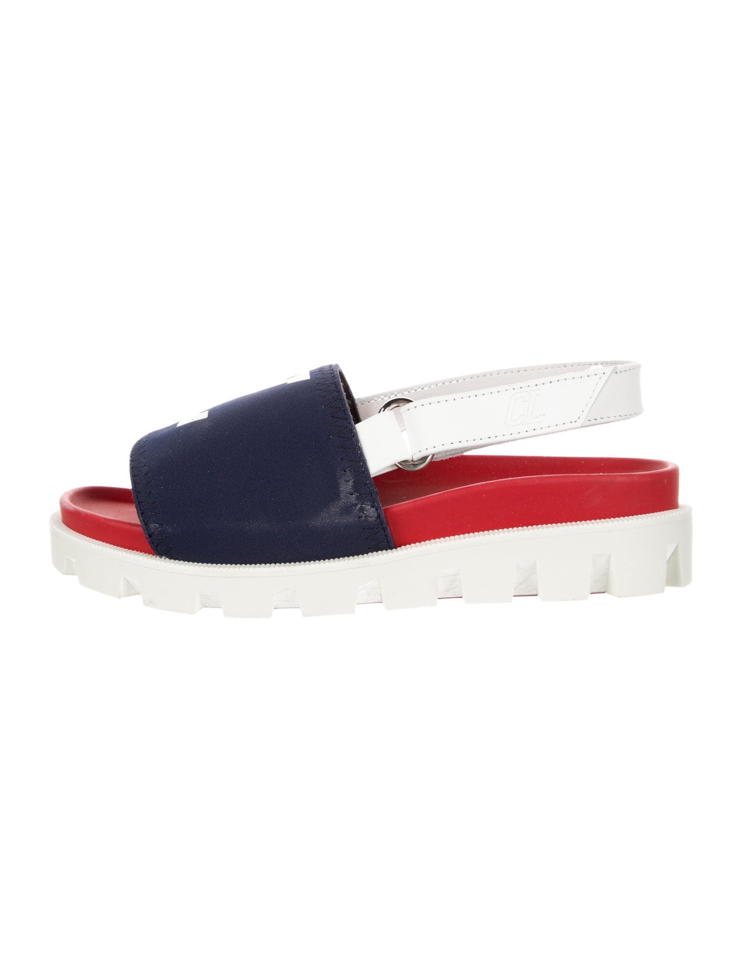 Christian Louboutin Girls' Colorblock Sandals