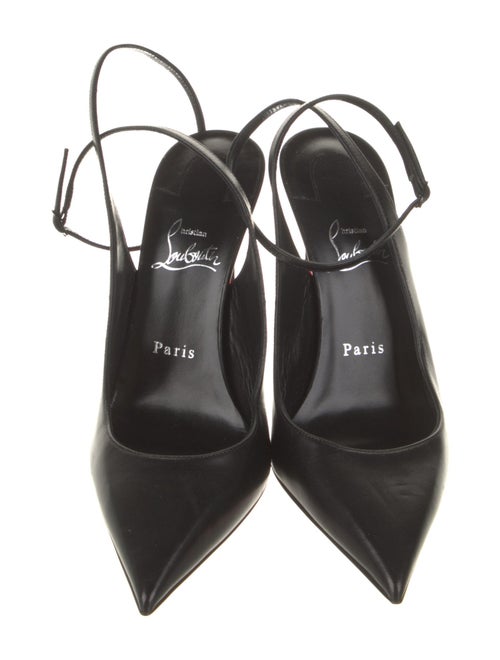 Christian Louboutin Leather Slingback Pumps