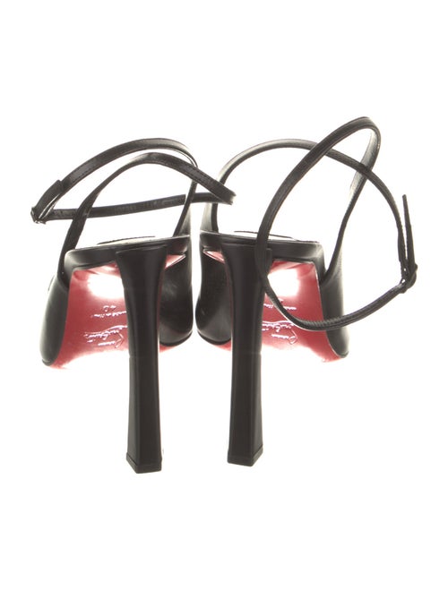 Christian Louboutin Leather Slingback Pumps