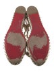 Christian Louboutin Patent Leather Studded Accents Espadrilles