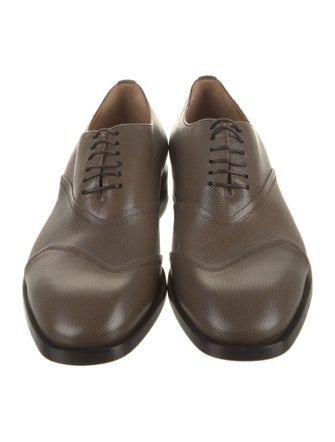 Christian Louboutin Embossed Leather Oxfords