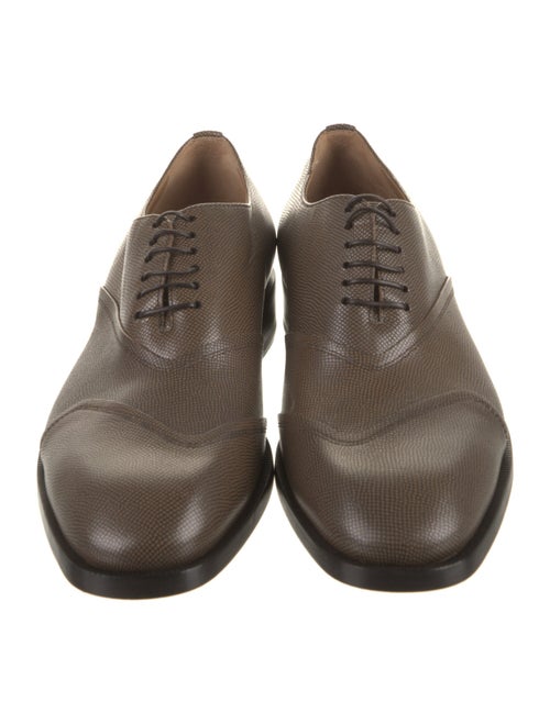 Christian Louboutin Embossed Leather Oxfords