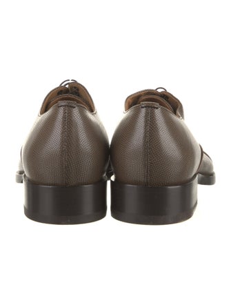 Christian Louboutin Embossed Leather Oxfords