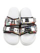 Christian Louboutin Rubber Striped Slides