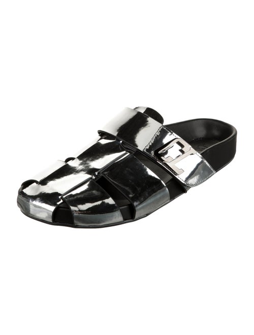 Christian Louboutin Patent Leather Slides