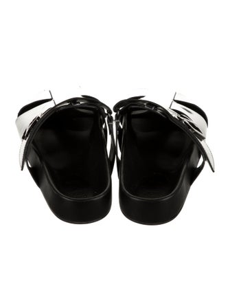 Christian Louboutin Patent Leather Slides