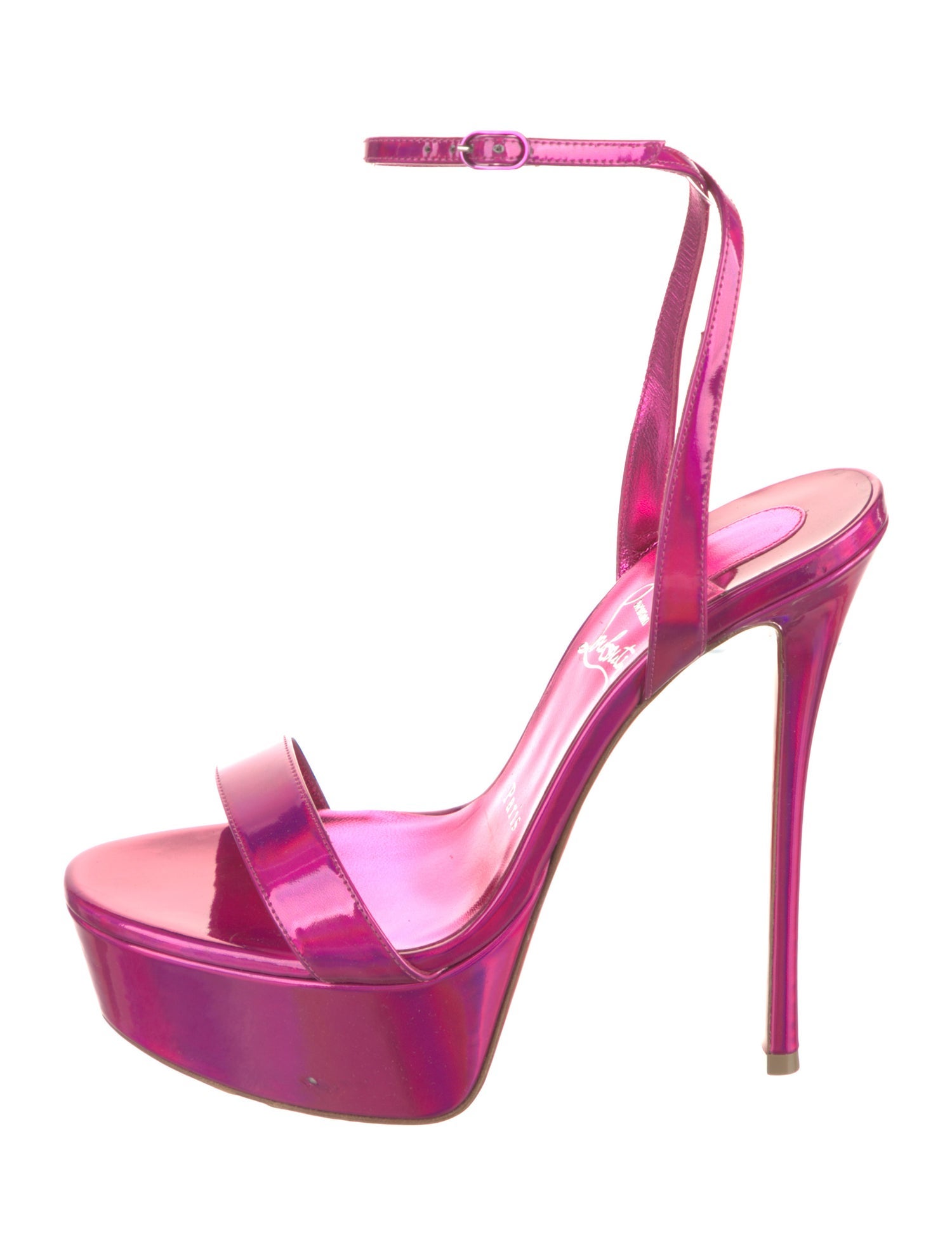 Christian Louboutin Patent Leather Sandals