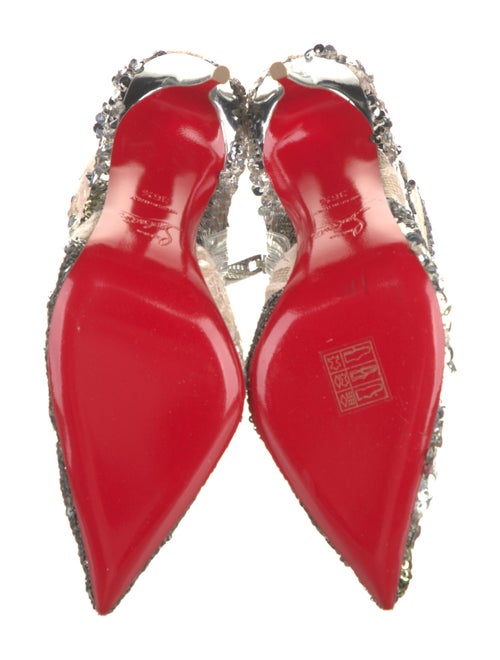 Christian Louboutin Lace Lace Pattern Boots