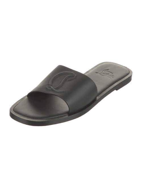 Christian Louboutin Leather Slides