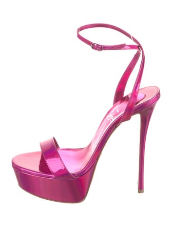 Christian Louboutin Patent Leather Sandals