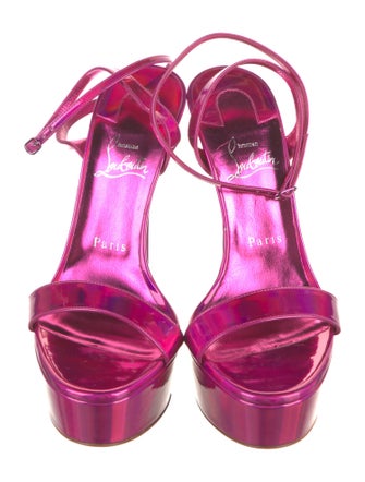 Christian Louboutin Patent Leather Sandals