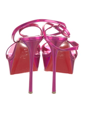Christian Louboutin Patent Leather Sandals