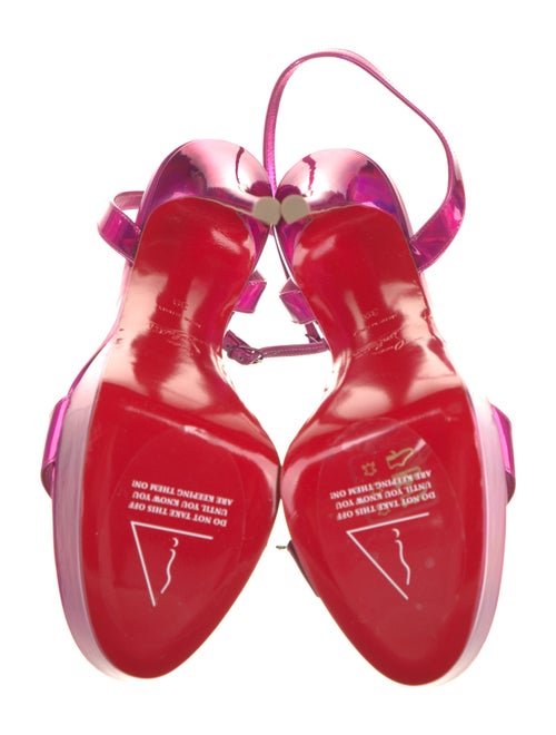 Christian Louboutin Patent Leather Sandals