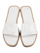 Christian Louboutin Leather Slides
