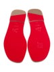 Christian Louboutin Leather Slides