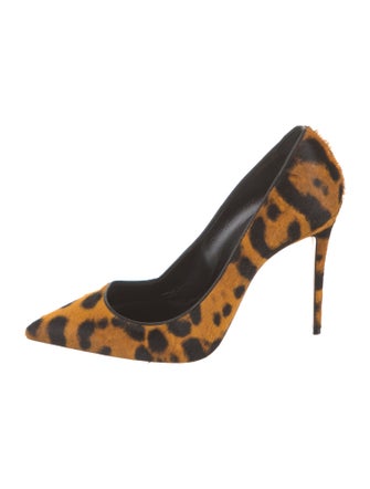 Christian Louboutin Ponyhair Animal Print Pumps