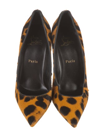 Christian Louboutin Ponyhair Animal Print Pumps
