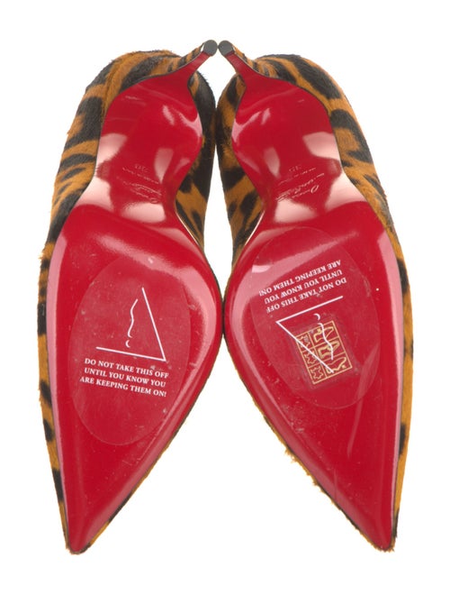 Christian Louboutin Ponyhair Animal Print Pumps