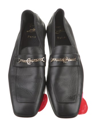 Christian Louboutin Leather Loafers
