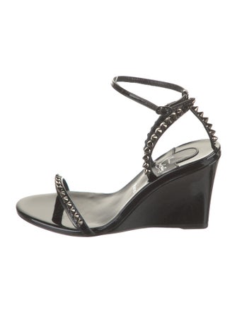Christian Louboutin Patent Leather Sandals
