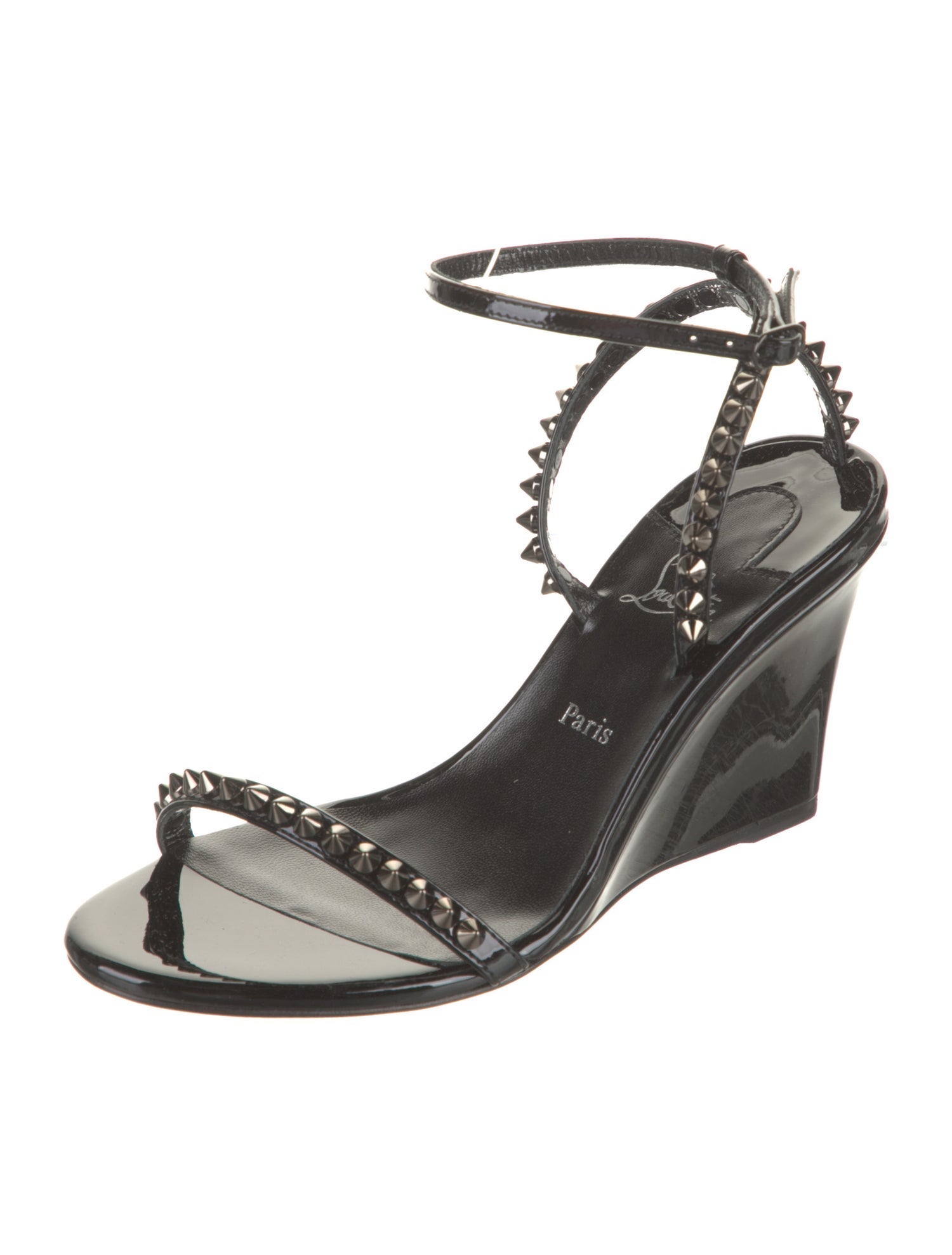 Christian Louboutin Patent Leather Sandals