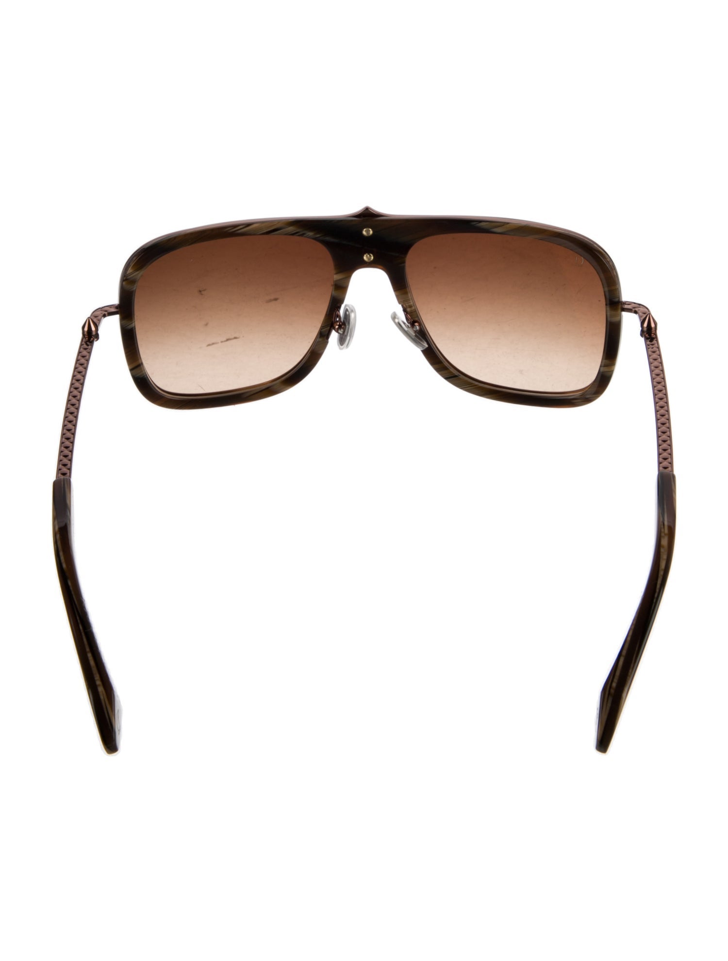 Christian Louboutin Shield Gradient Sunglasses