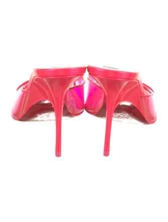 Christian Louboutin Patent Leather Slides